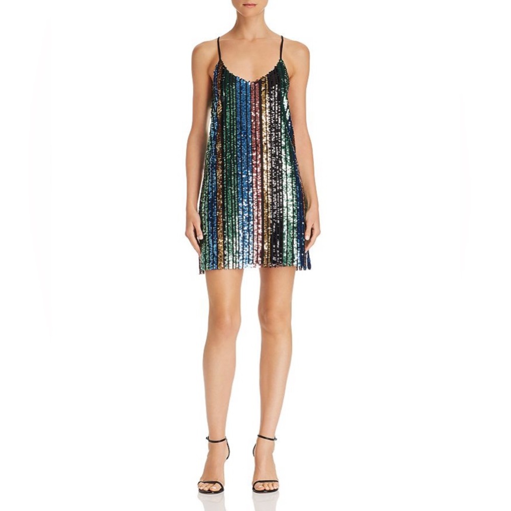 Show Me Your MuMu Vivian Sequin Slip Dress